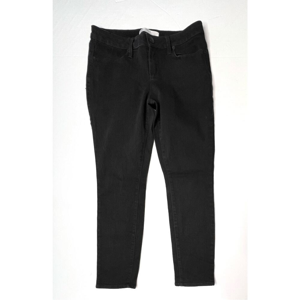No Boundaries Juniors Stretch Mid Rise Skinny Black Jeans‎ 13 Goth Punk Casual